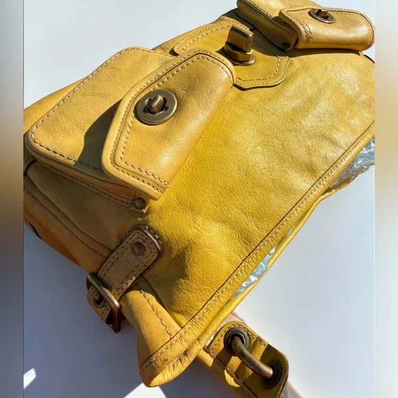 ❌SOLD❌Coach Legacy Leigh 11128 66th Anniversary Vachetta Leather Turnlock - Picture 9 of 16